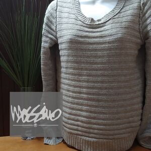 Mossimo Sweater, Small, Grey